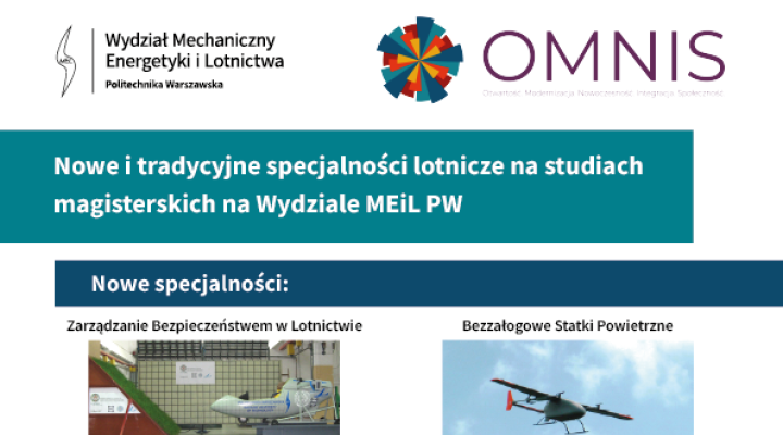 Nowe i tradycyjne specjalności lotnicze na studiach magisterskich na wydziale MEiL PW (fot. Politechnika Warszawska)