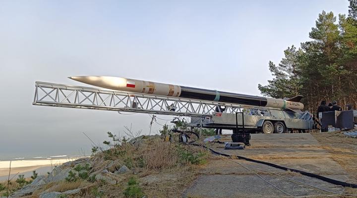 Perun - polska rakieta suborbitalna (fot. SpaceForest)