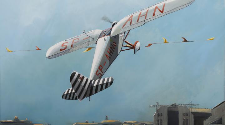 RWD-6 - obraz Roberta Firszta (fot. Fundacja Historia i Współczesność)