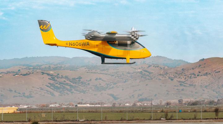 Samolot eVTOL Generation 6 (fot. Wisk Aero)