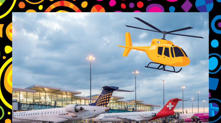 Zwiedzanie bazy LPR i Portu Lotniczego we Wrocławiu (fot. WOŚP)