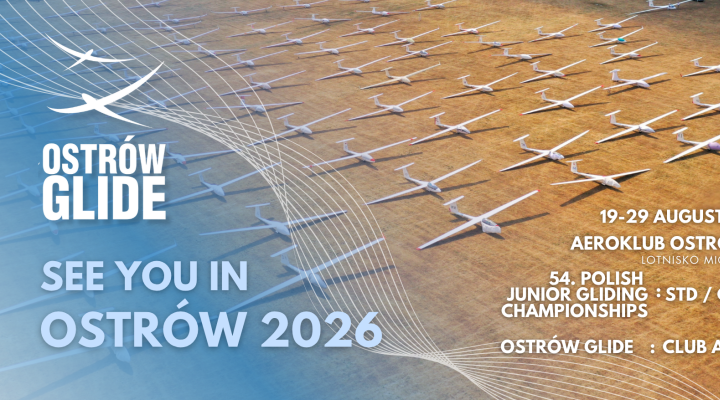 54. Szybowcowe Mistrzostwa Polski Juniorów oraz Ostrów Glide w Michałkowie (fot. ostrowglide.pl)