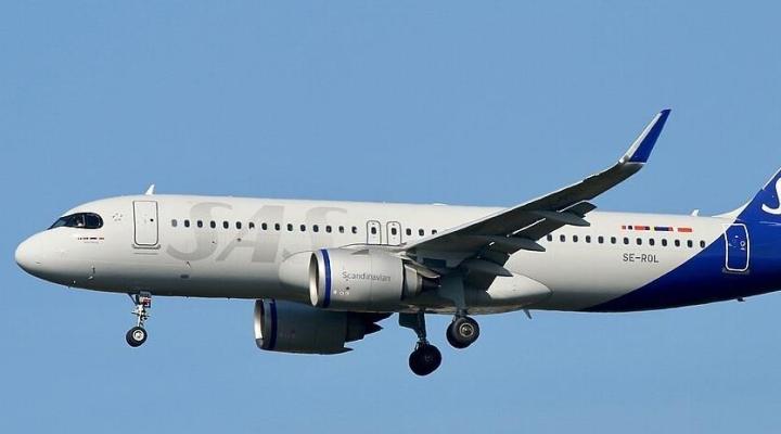 A320neo linii SAS, fot. FlightGlobal