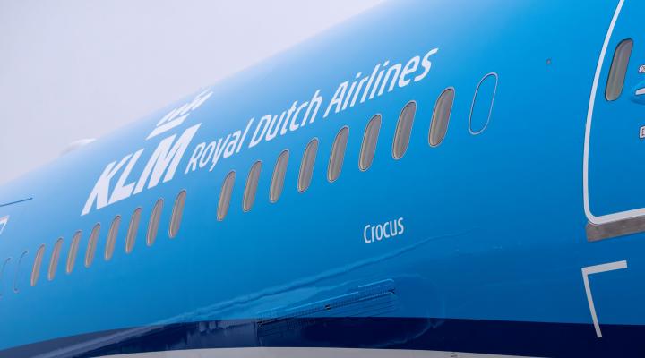B787 Dreamliner 'Krokus' KLM (fot. KLM)