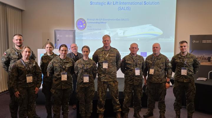 Delegacja Lotniczej Akademii Wojskowej na konferencji Combat Engineer & Logistics 2026 (fot. LAW)
