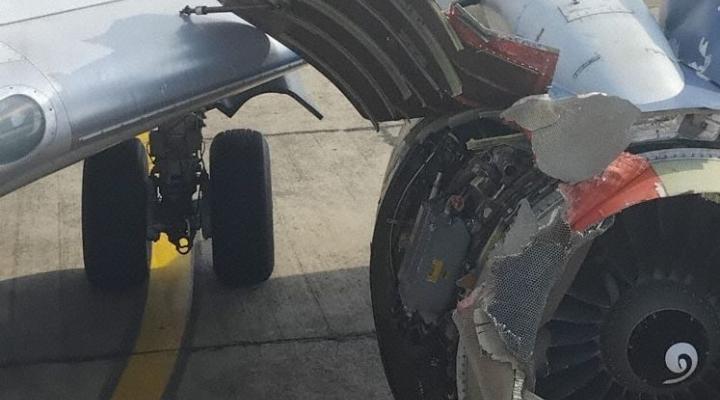 Incydent z silnikiem B737 linii Arik, fot. avherald