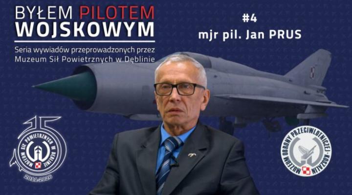 Major pilot Jan Prus (fot. Muzeum Sił Powietrznych)