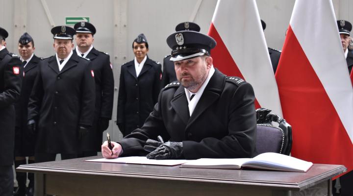 Płk pil. Michał Kras, dowódca 42 Bazy Lotnictwa Szkolnego (fot. Marcin Strzelecki)