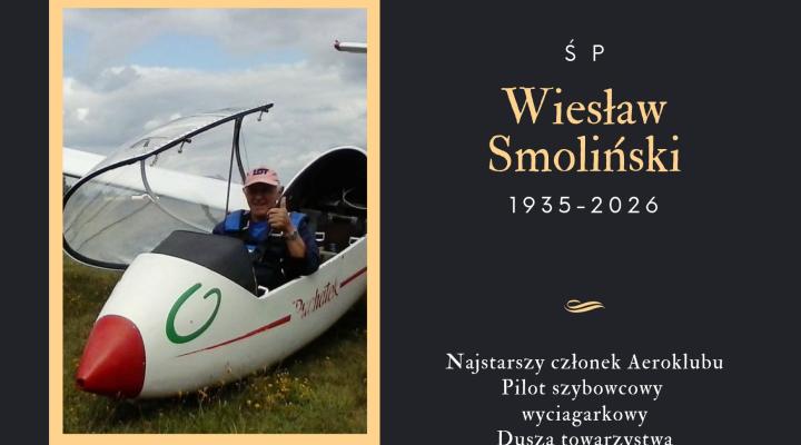 Wiesław Smoliński (fot. Lotnisko Przasnysz EPPZ, Facebook)