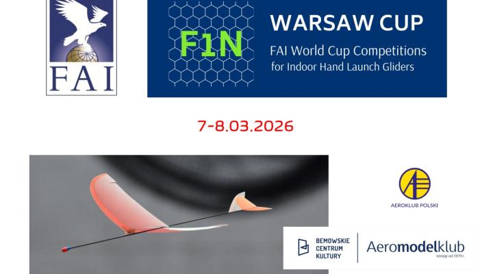 Zawody do Pucharu Świata FAI w konkurencji F1N 2026 (fot. bemowskie.pl)