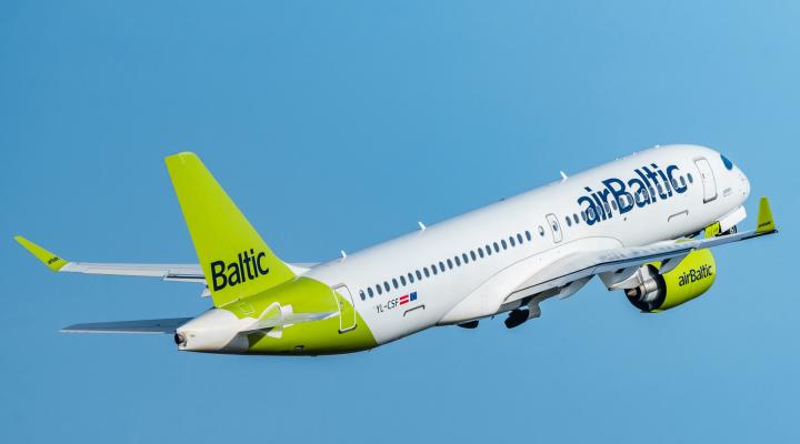 A220-300 airBaltic (fot. materiały prasowe airBaltic)