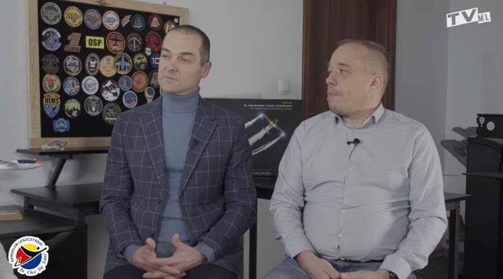 Bartosz Miara i Krzysztof Gąsior (fot. kadr z filmu na youtube.com)