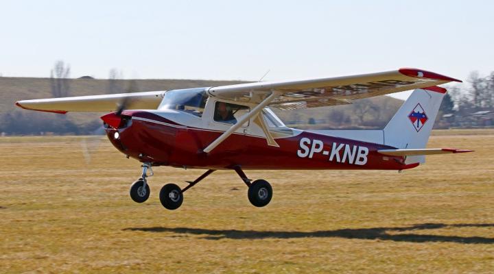 Cessna 150L (SP-KNB) Aeroklubu Gliwickiego (fot. Aeroklub Gliwicki)
