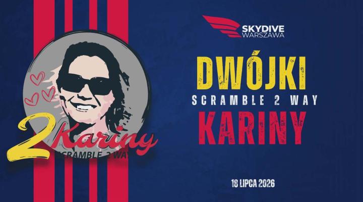 Dwójki Kariny - zawody 2-way FS w Chrcynnie 2026 (fot. Aeroklub Warszawski)