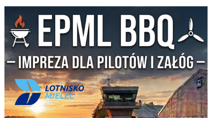 EPML BBQ – otwarcie domku pilota, fot. Lotnisko Mielec