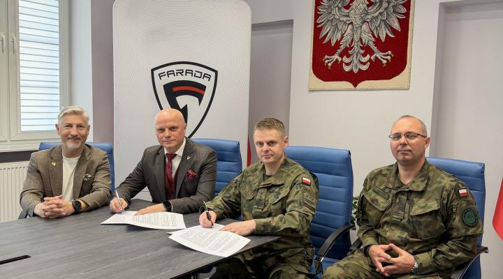 Farada Group podpisała umowę z Wojskowym Instytutem Techniki Uzbrojenia (fot. Farada Group)