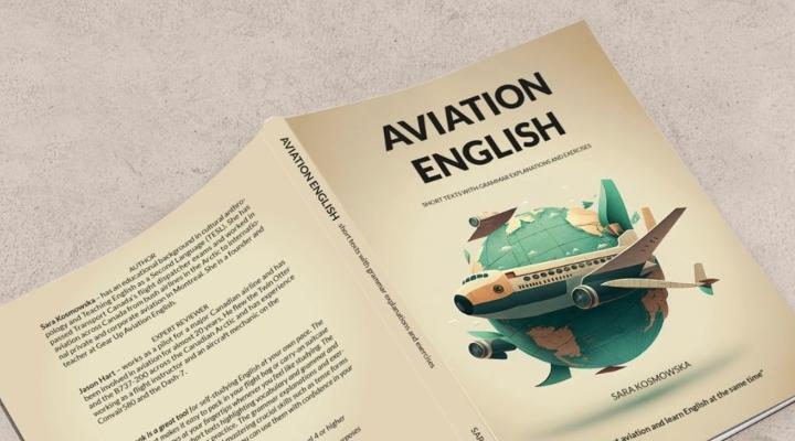 Książka Aviation English, źródło_Sara Kosmowska