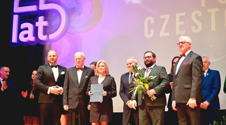 Nominacja Aeroklubu Częstochowskiego do statuetki 'Za Zasługi dla Powiatu - 2025' w kategorii Sport i Turystyka (fot. Aeroklub Częstochowski)