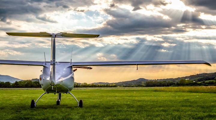 Pipistrel Velis Electro - widok z tyłu (fot. Skydream)