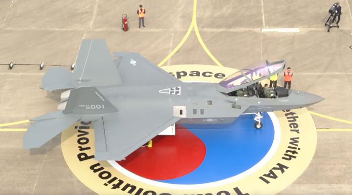 Premiera myśliwca KF-21 (fot. kadr z filmu na youtube.com)