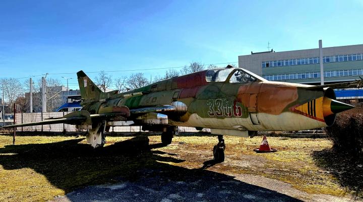 Su-22M4 numer boczny 3306 (fot. Muzeum Ratownictwa w Krakowie, Garnizon Górnośląski)