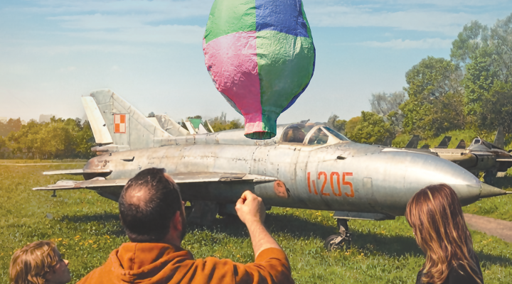 Zawody Modeli Balonów na Ogrzane Powietrze, czyli balonowe powitanie wiosny w MLP (fot. Muzeum Lotnictwa Polskiego)