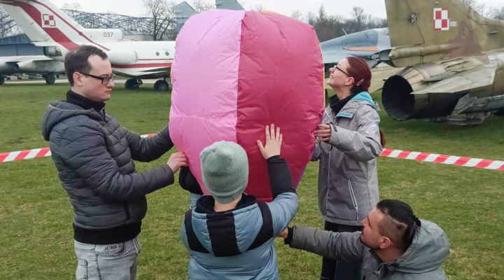 40. Zawody Modeli Balonów na ogrzane powietrze w Krakowie (fot. Muzeum Lotnictwa Polskiego)
