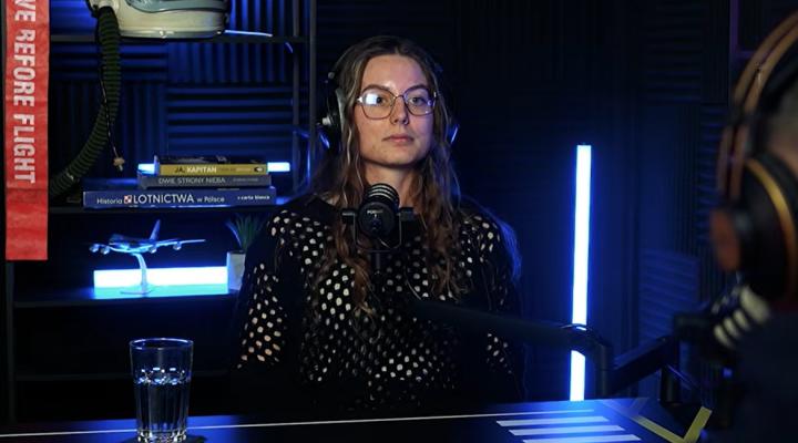 Aviatornia, odcinek z Julią Wałowską