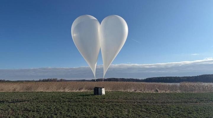 Balony przemytnicze na Warmii i Mazurach (fot. KWP w Olsztynie)