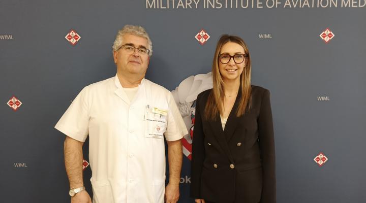 Fundacja 'Wspieram Cicho i Skutecznie' nawiązuje partnerstwo z Wojskowym Instytutem Medycyny Lotniczej (fot. JR, WIML)