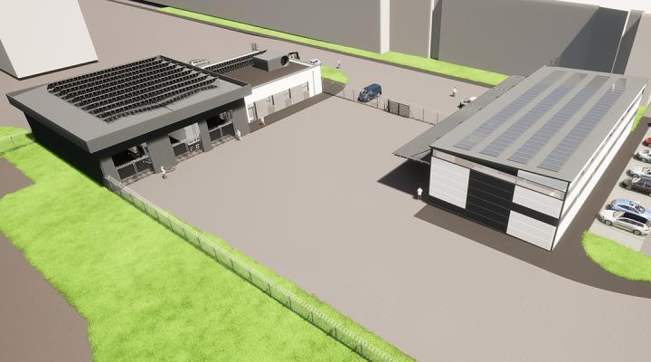 Nowy wjazd na teren zastrzeżony Portu Lotniczego Rzeszów-Jasionka (fot. Port Lotniczy Rzeszów-Jasionka)