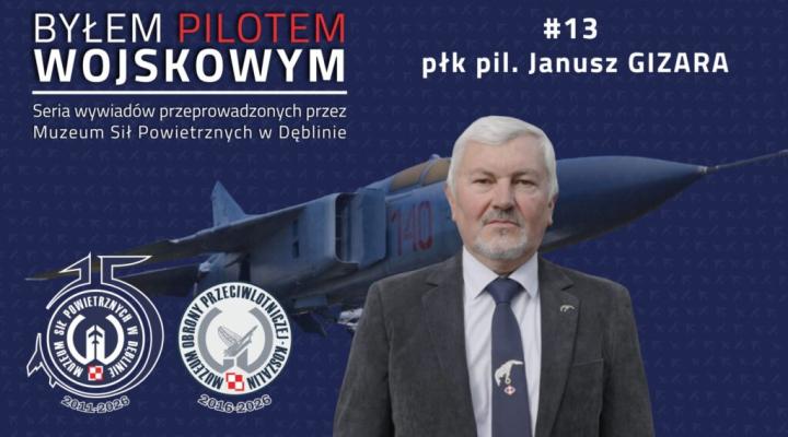 Płk pil. Janusz Gizara (fot. Muzeum Sił Powietrznych)
