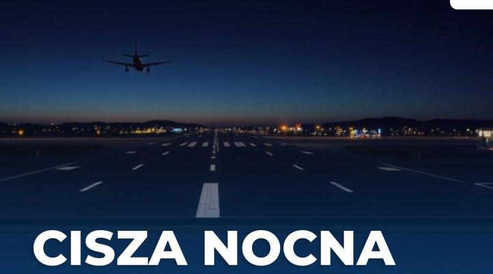 Port Lotniczy Poznań-Ławica - cisza nocna (fot. POZnan Airport, Facebook)