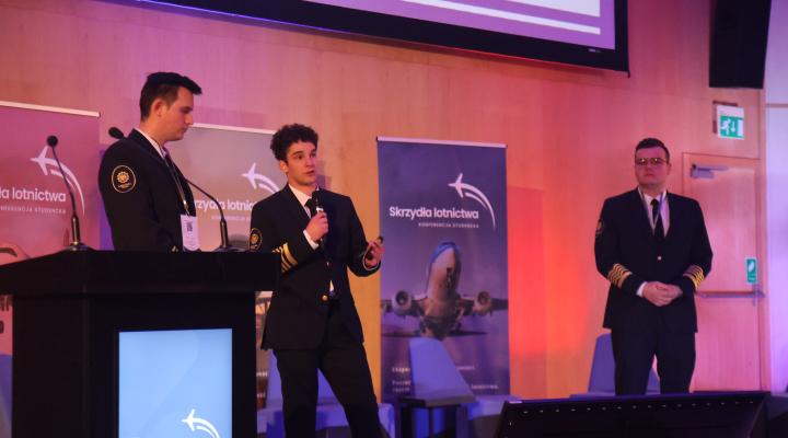 Skrzydła Lotnictwa 2026 - Studencka Konferencja Lotnicza (fot. Koło Naukowe Bezpieczeństwo i Zarządzanie Lotnictwem PUT)