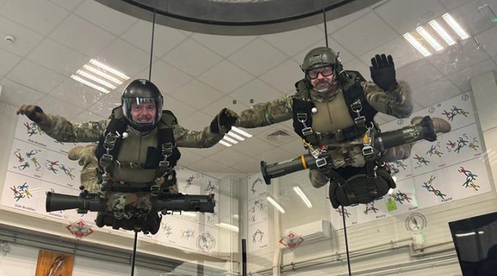  Trening w tunelu aerodynamicznym 25 BKPow (fot. Marcin Moneta)