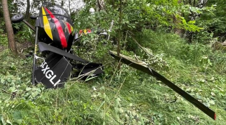 Wypadek wiatrakowca SP-XGLI, fot. PKBWL