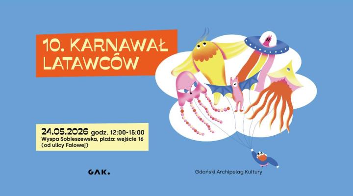 10. Karnawał Latawców - konkurs na najbardziej odlotowy latawiec w Gdańsku (fot. Gdański Archipelag Kultury)