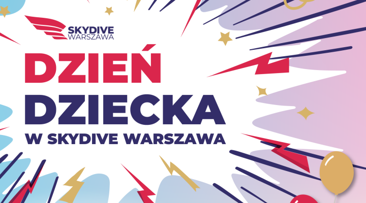 Dzień Dziecka w Sky Dive Warszawa, fot. Skydive WAW
