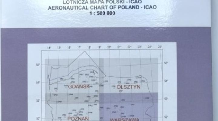 Mapa Polski ICAO 2026, fot. sklep dlapilota_pl