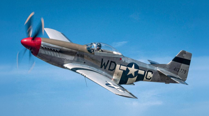 North American P-51D Mustang (fot. Marcin Kubrak)