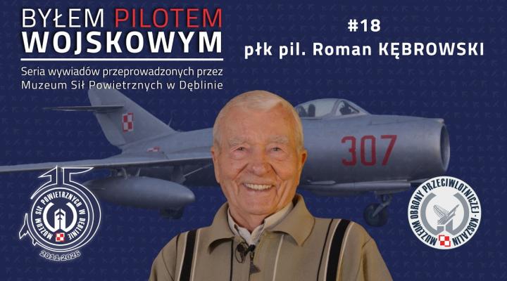 Płk pil. Roman Kębrowski (fot. Muzeum Sił Powietrznych)