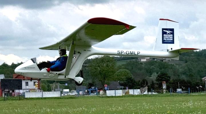 PW-2D Gapa w locie (fot. Muzeum Lotnictwa Polskiego)