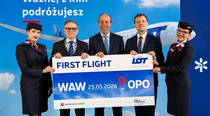 Polskie Linie Lotnicze LOT zainaugurowały połączenia do Porto - serca północnej Portugalii (fot. PLL LOT)