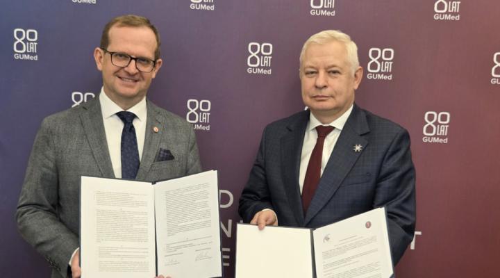 WIML i GUMed podpisały umowę o współpracy w obszarze medycyny lotniczej i kosmicznej (fot. IK, GUMED)