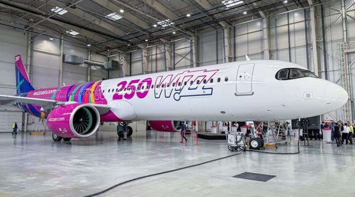 A321neo linii Wizz Air (fot. Piotr Bożyk)