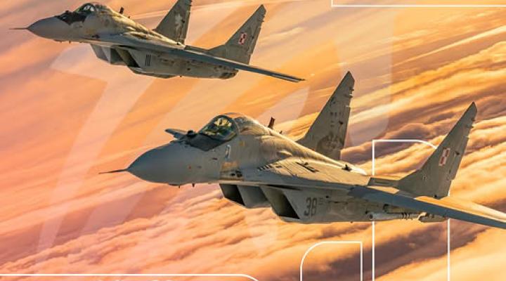 Dwa samoloty MiG-29 na Odlotowe Suwałki AIR SHOW 2026 (fot. gawronsky.com)