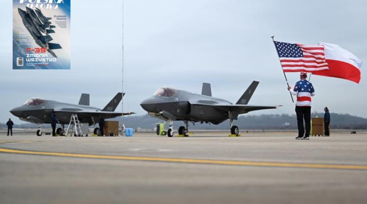 F-35A Husarz w Polsce (fot. Abigail-Duell, USAF)