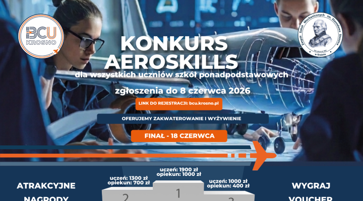 Konkurs lotniczy AeroSkills (fot. BCU Krosno)