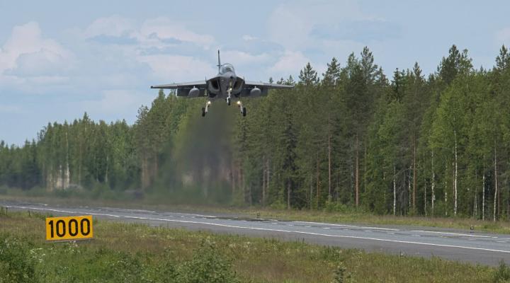 M-346 Bielik na ćwiczeniu NATO Ramstein Flag 2026 (fot. kpt. Łukasz Hećman, 31. BLT)