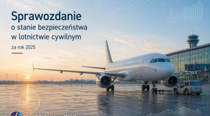 Sprawozdanie o stanie bezpieczeństwa w lotnictwie cywilnym za rok 2025 (fot. ULC)
